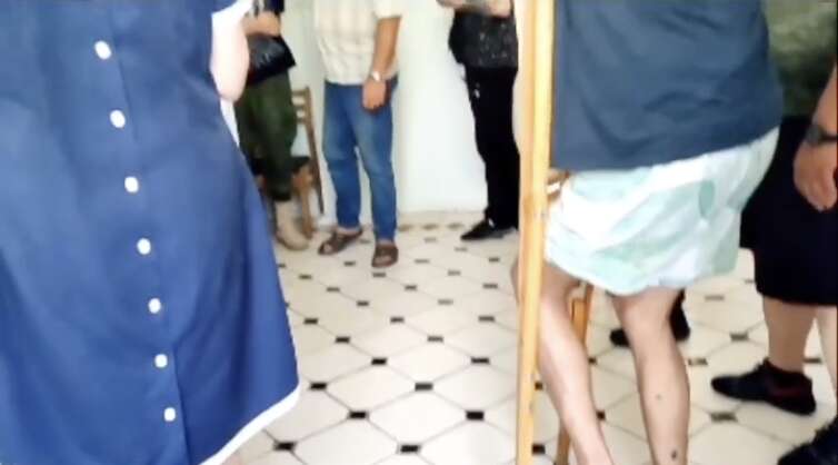 Джигурда виставив себе посміховиськом на Донбасі, куди привіз окупантам-калікам лахміття. Фото