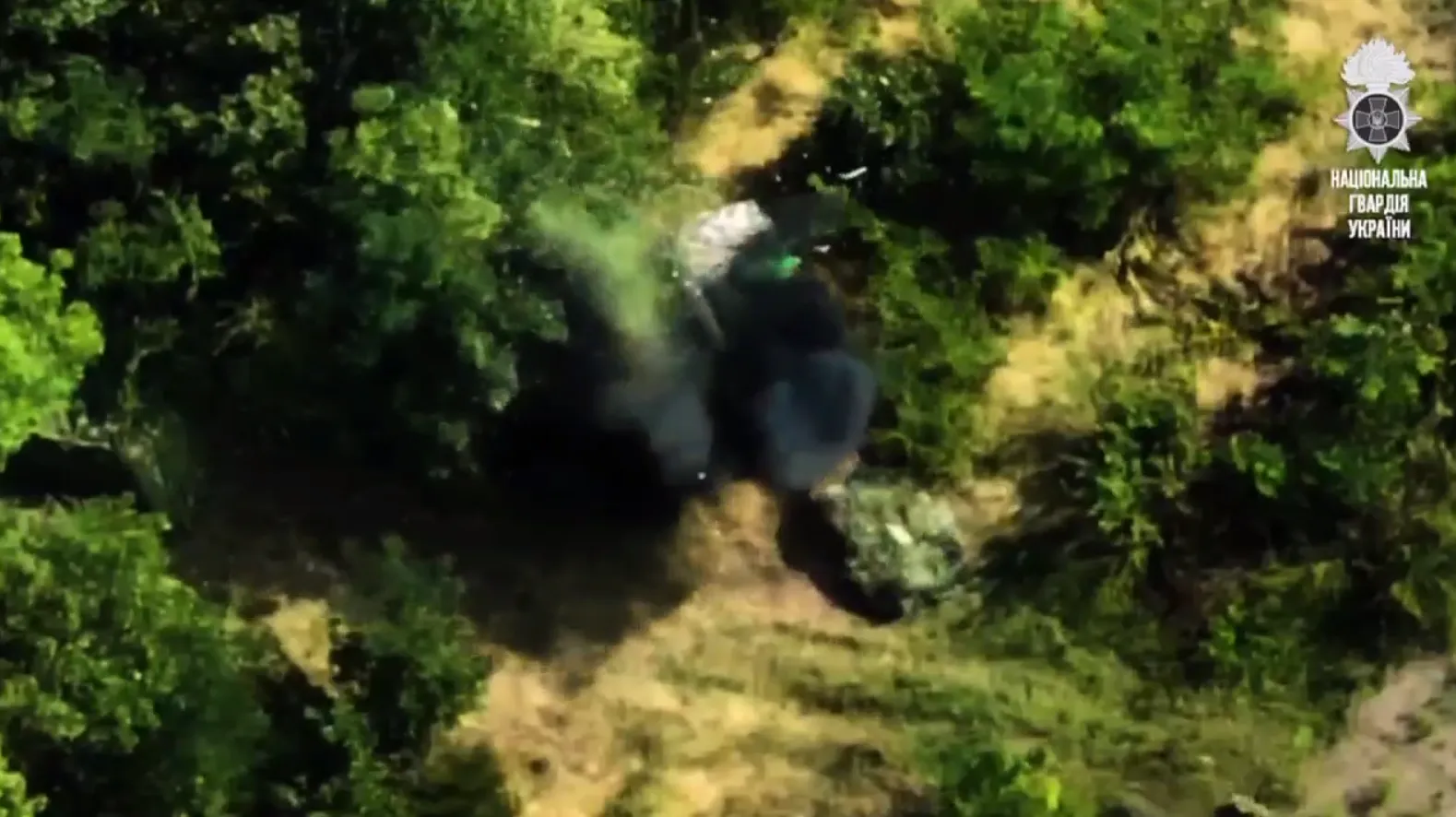 Окупанти на Запоріжжі переміщалися позиціями на викраденому цивільному авто: нацгвардійці виправили ситуацію. Відео