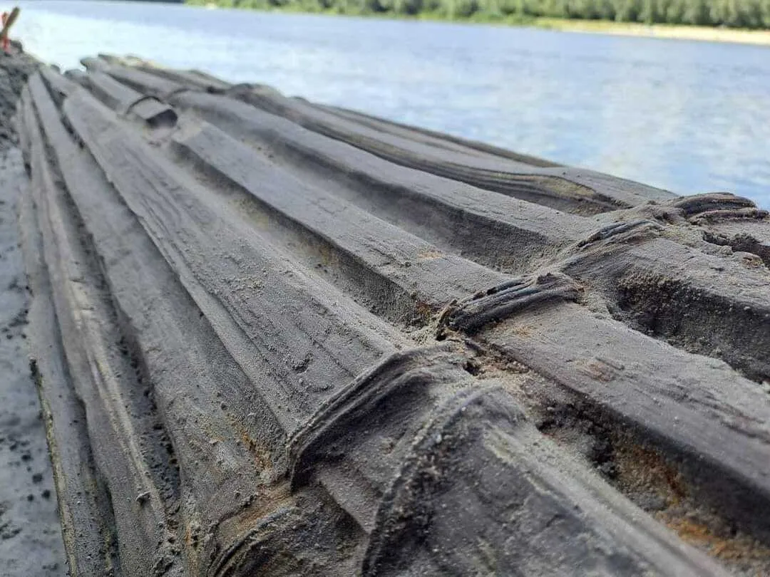 На Київщині знайшли унікальний артефакт, який вимило водою річки Десна. Фото