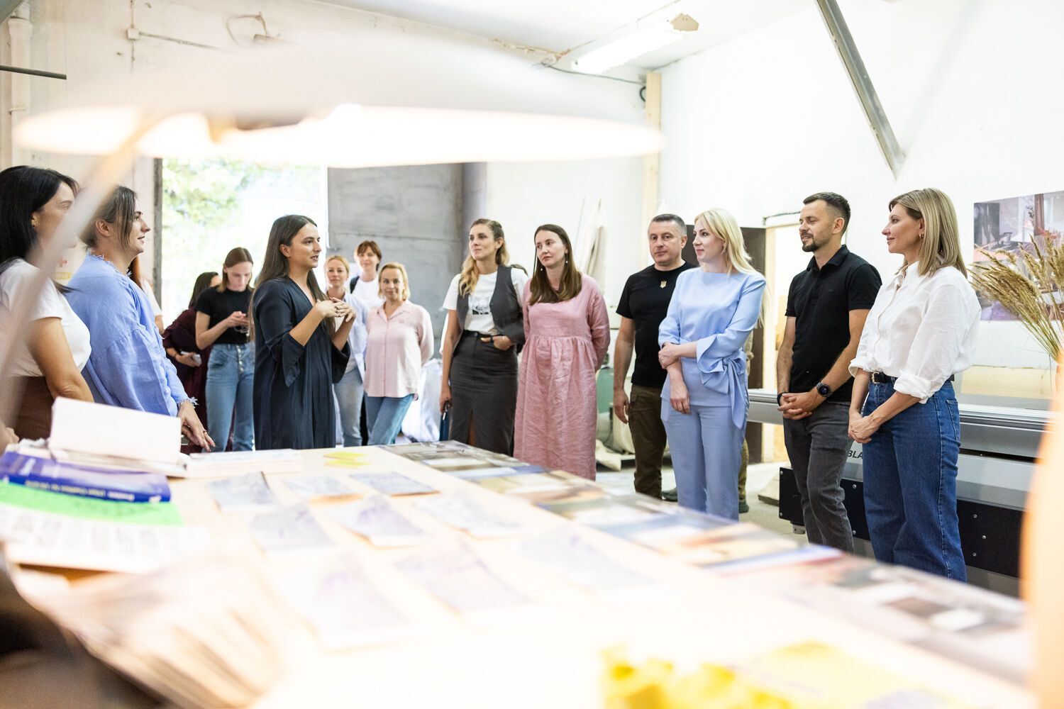 Перша леді Олена Зеленська завітала до інноваційного центру