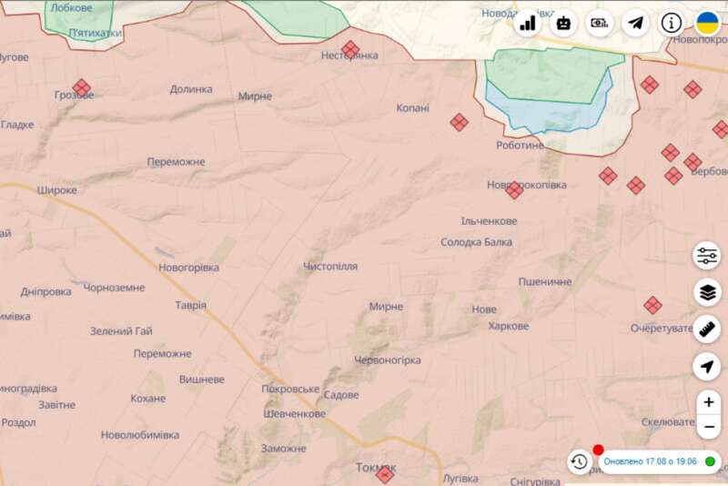 Ситуація на Запорізькому напрямі dqxikeidqxidqrant