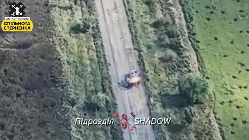 Подразделение Shadow мастерски уничтожило авто с оккупантами. Видео