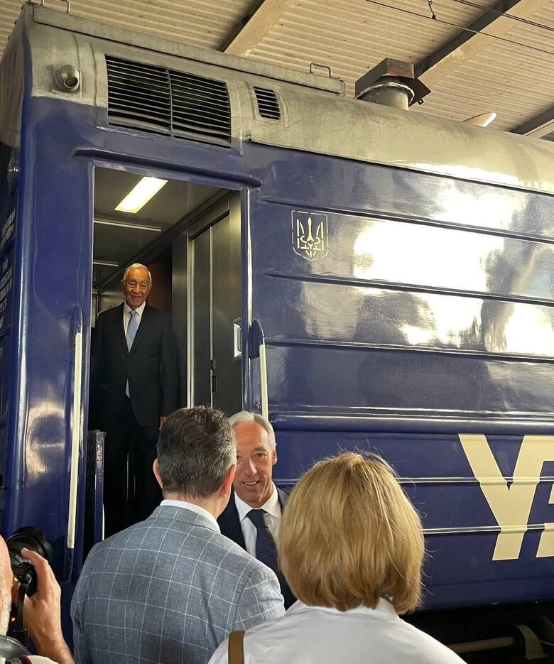 Президент Португалії вперше прибув до України 01 dqxikeidqxidqeant