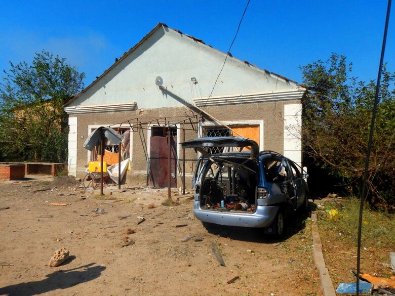 Наслідки ворожих обстрілів Херсонщини 02 dqxikeidqxidqrant