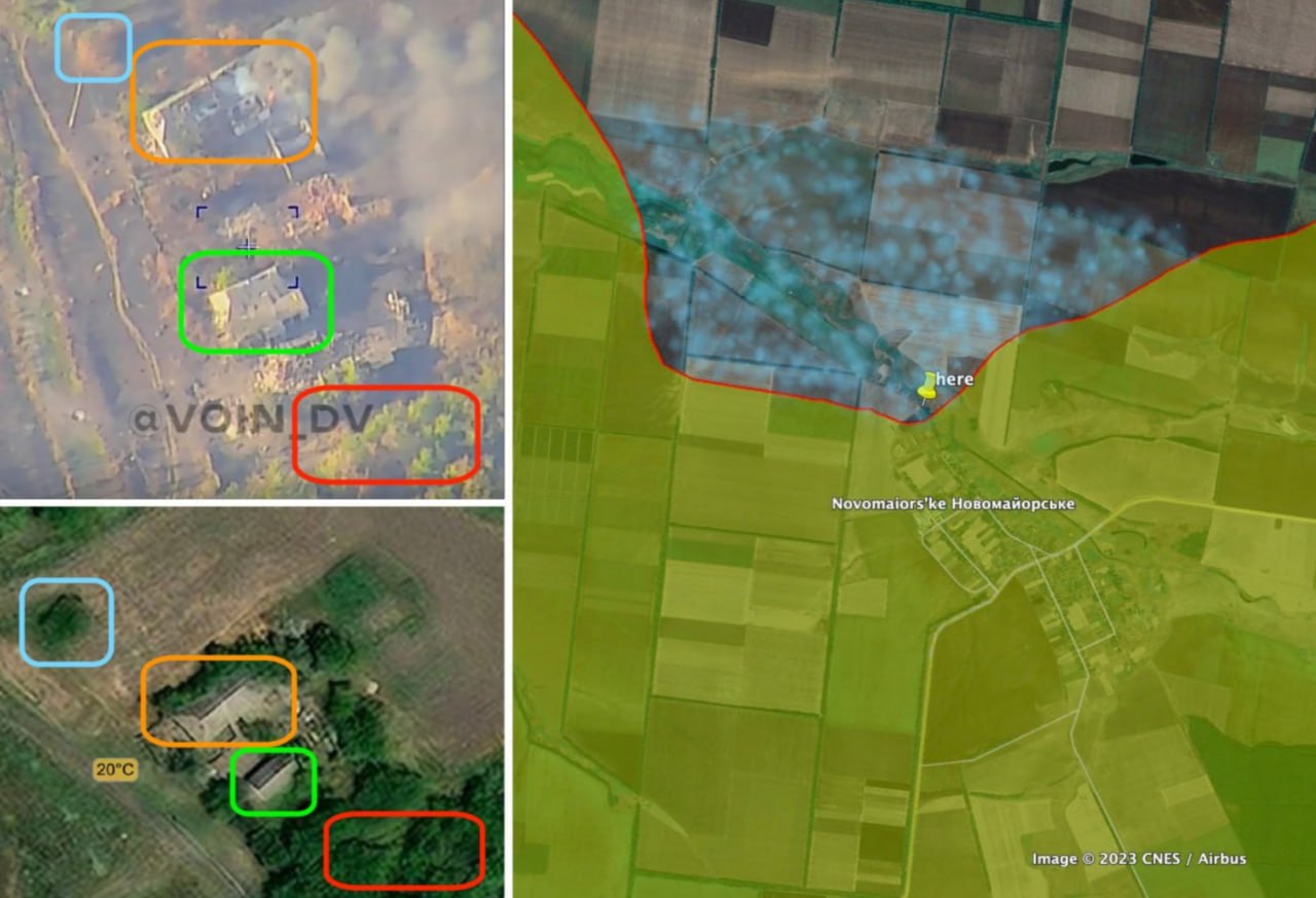 Карта бойових дій. Джерело - Bild dqxikeidqxidqeant