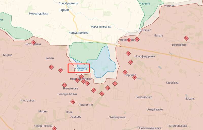 Украинские бойцы продвинулись еще на 1,5 км в районе Работино dqxikeidqxidqeant