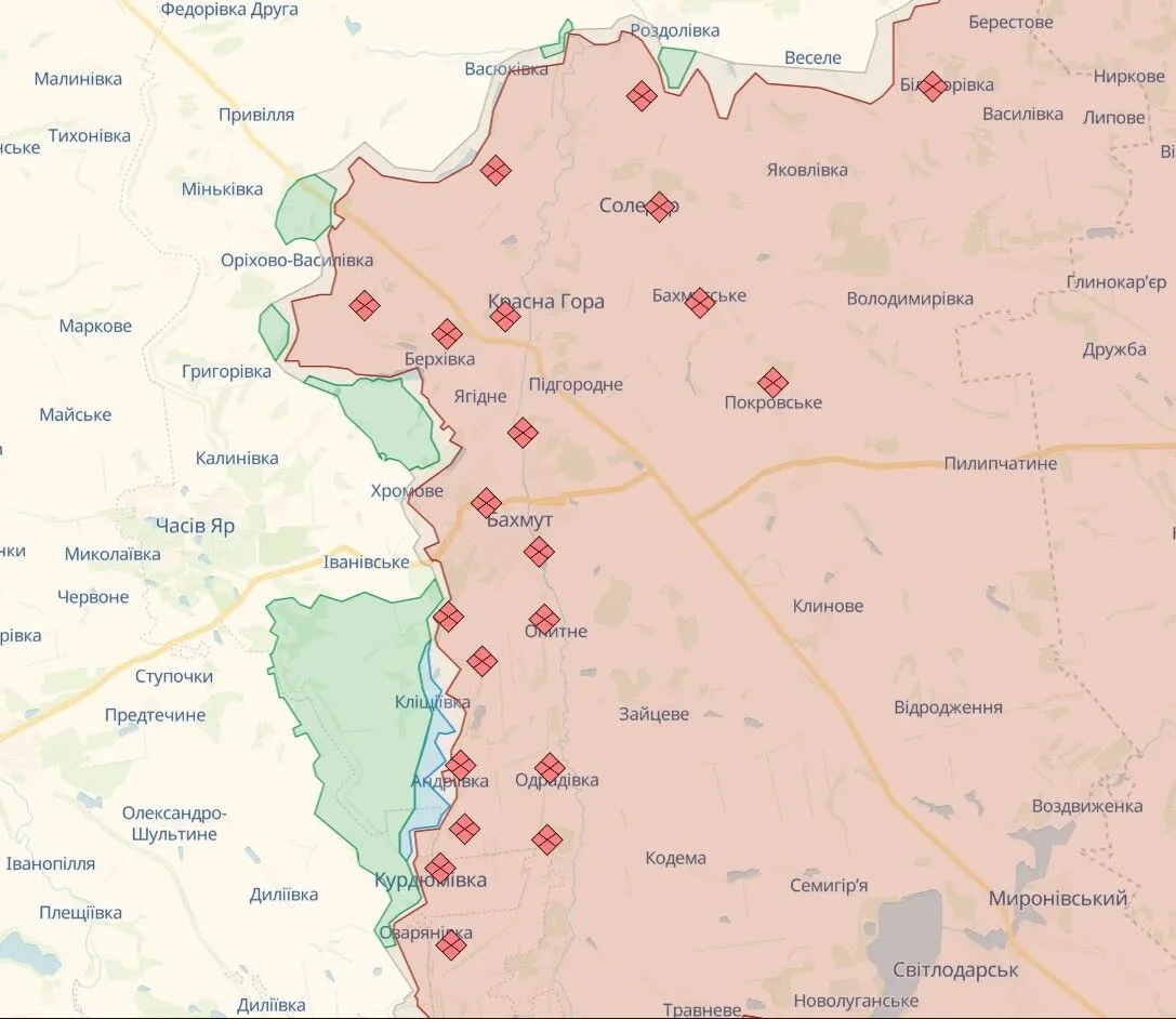 У ЗСУ розповіли про просування в Кліщіївці: там тривають бойові дії. Відео