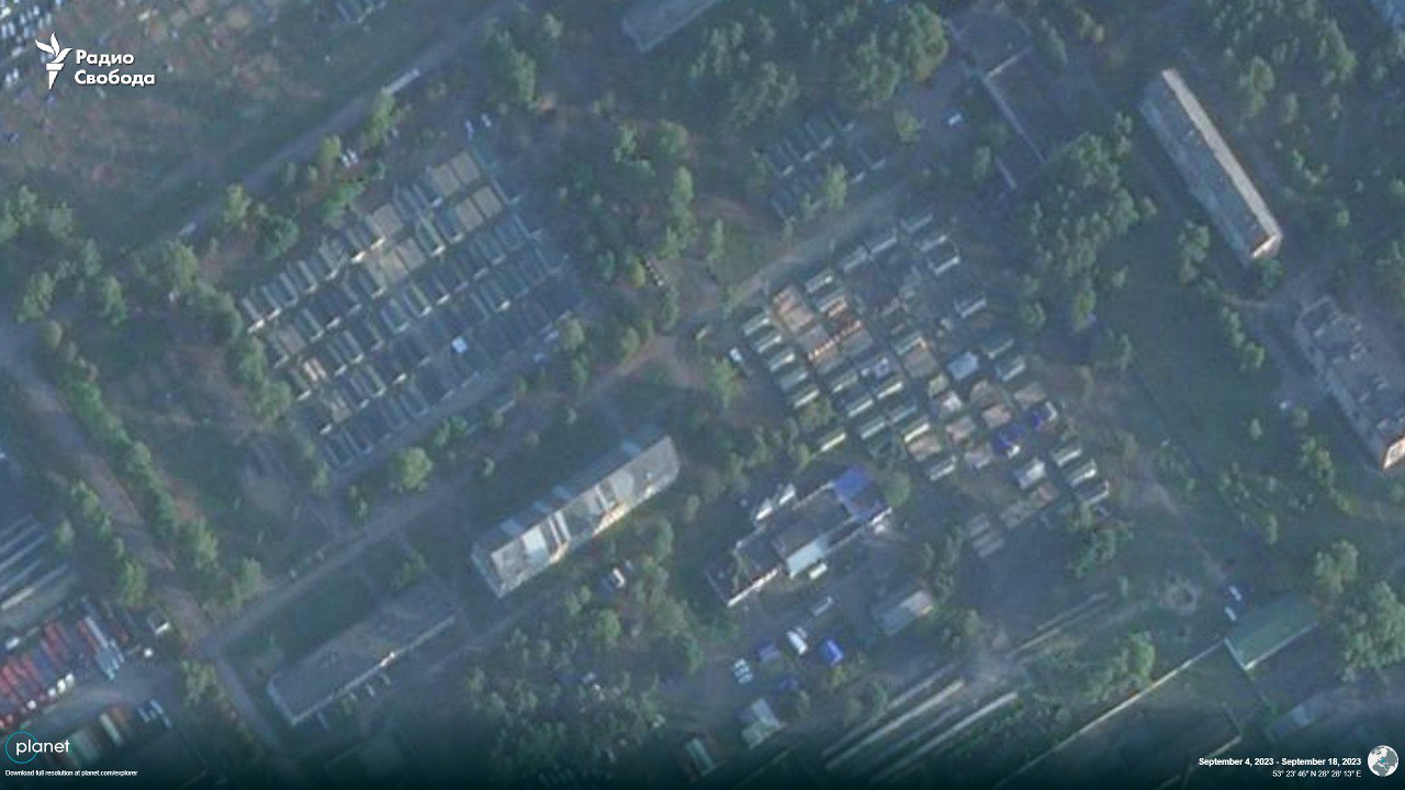 В Беларуси демонтировали все палатки в лагере "вагнеровцев" (спутниковые снимки) dqxikeidqxidqeant