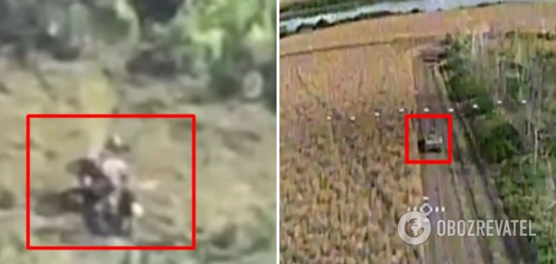 ЗСУ підбили вогневу позицію ворога, а потім дроном наздогнали окупантів, які втікали. Відео