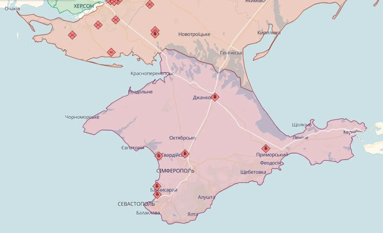Окупанти залишають місця постійного розташування в Криму через страх перед ударами ЗСУ – dqxikeidqxidqeant