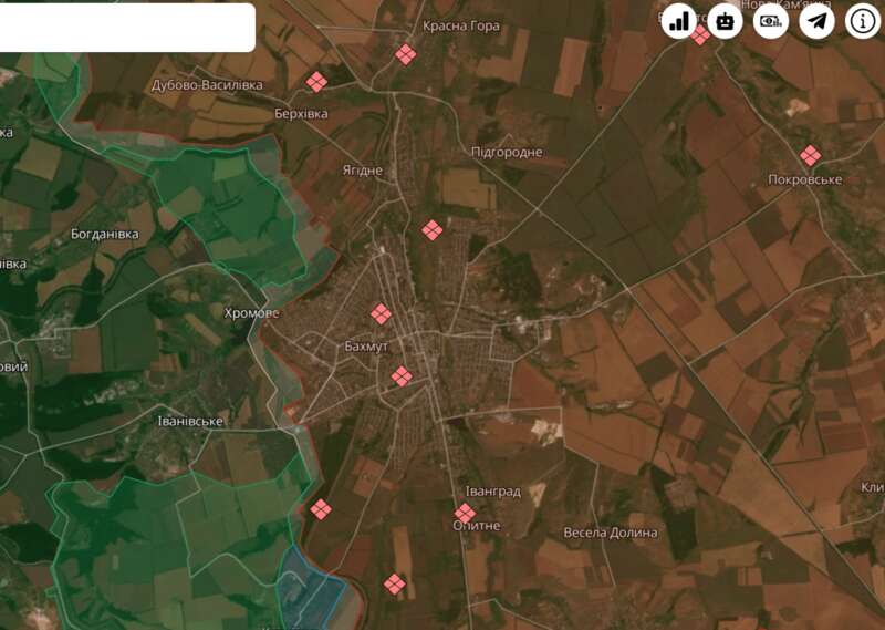 Бахмут, Донбас, ЗСУ, ЗС РФ, російське вторгнення, війна РФ проти України dqxikeidqxidqrant