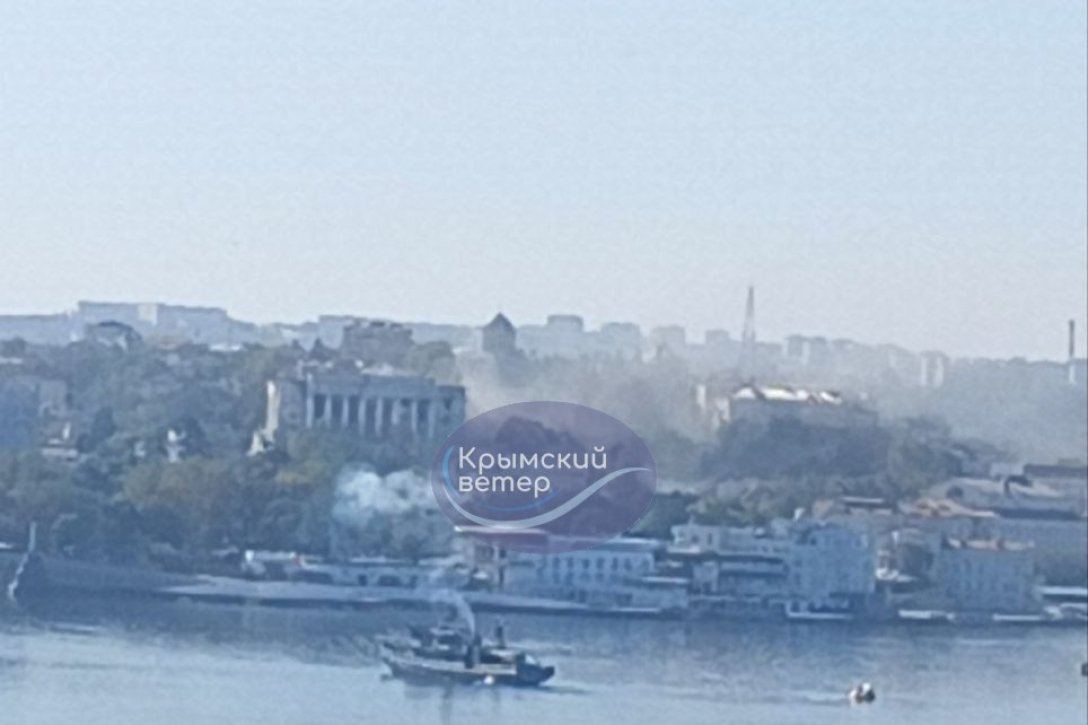 Крим, Севастополь, вибухи, війна РФ проти України, штаб Чорноморського флоту, російські окупанти dqxikeidqxidqrant