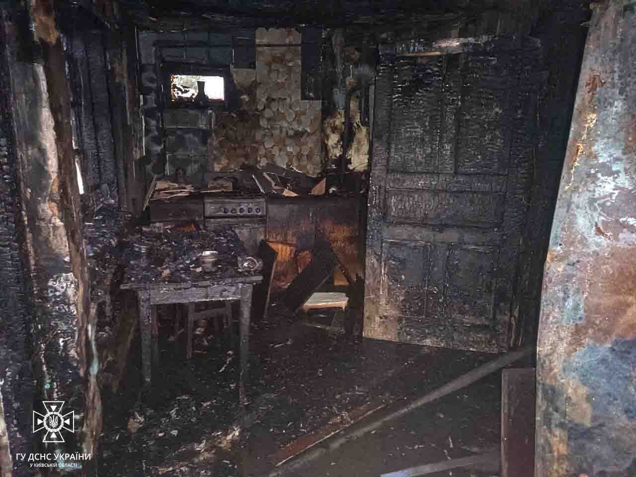 В Киевской области во время пожара погиб мужчина: фото и подробности трагедии