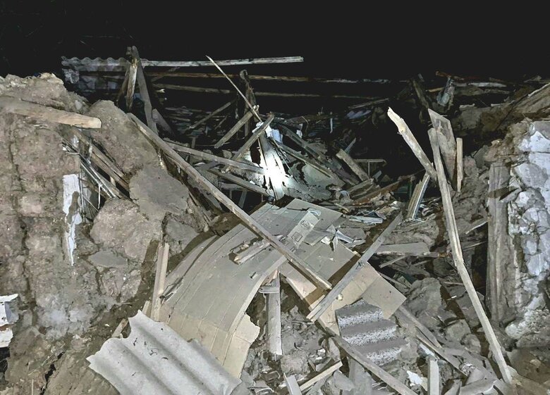 Ночью россияне нанесли удары по Синельниковскому и Никопольскому районам Днепропетровщины 03