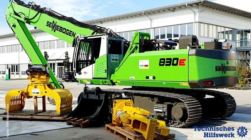 Германия передала Украине специальное оборудование для восстановления инфраструктуры dqxikeidqxidqeant