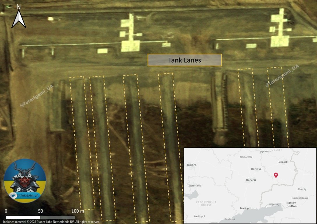 Детальный снимок объекта оккупантов