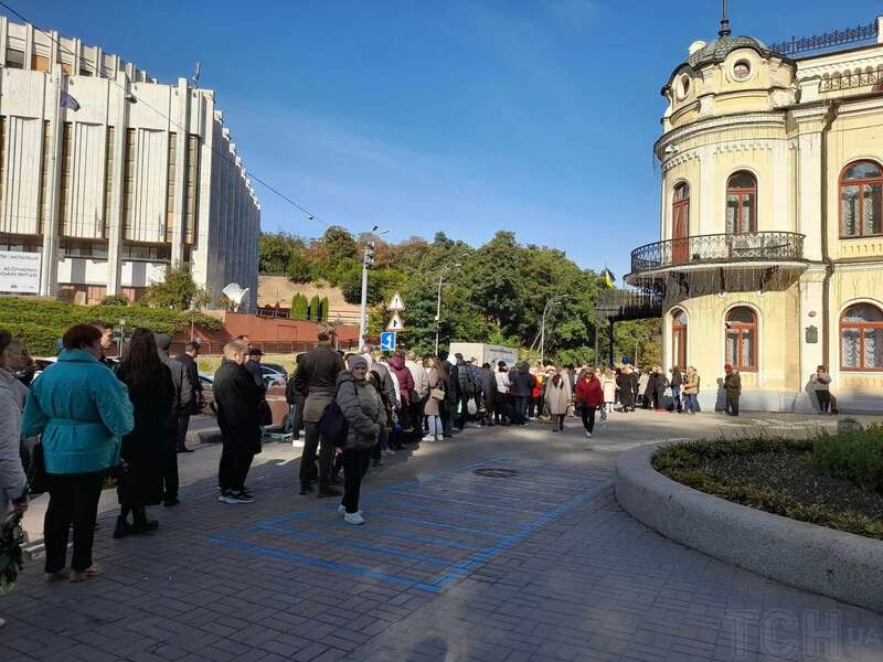 С Ниной Матвиенко прощаются в Киеве / © ТСН.ua dqxikeidqxidqrant