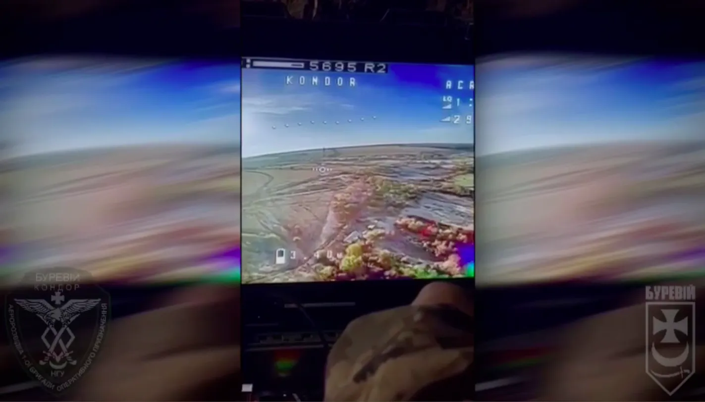 На Куп’янському напрямку нацгвардійці дроном знищили вишку РЕБ росіян: ефектне відео dqxikeidqxidqrant