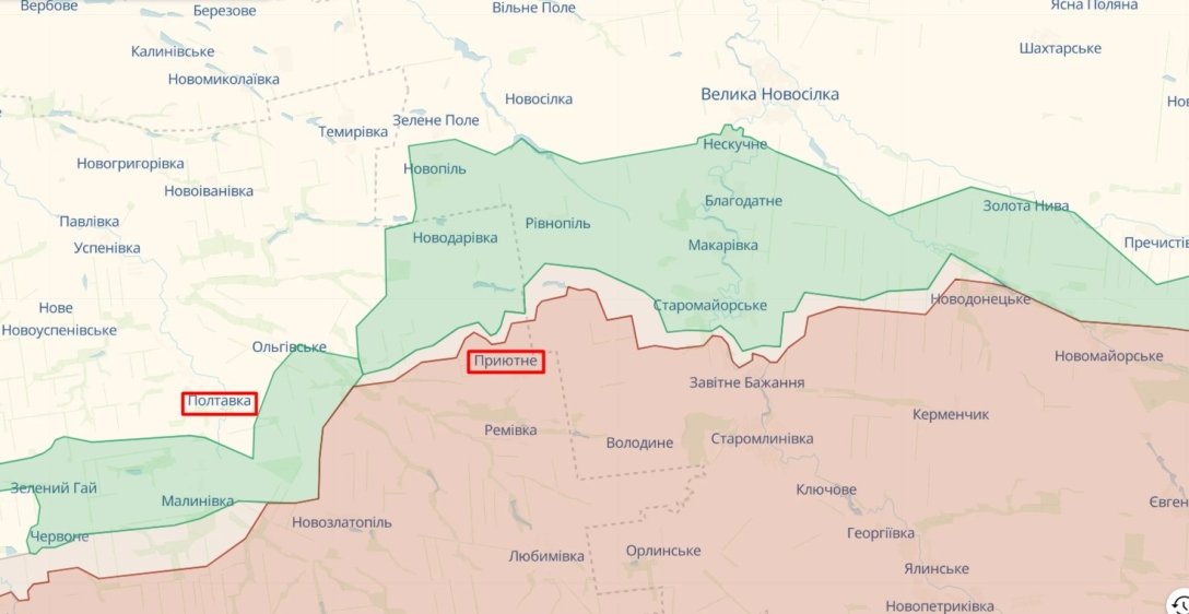 Полтавка — направление новых атак ВС РФ