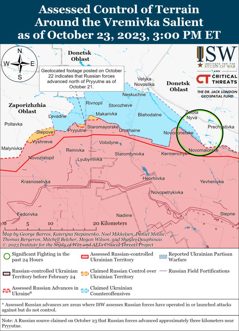 ВСУ надеются прорвать линию в направлении Олешек: карты ISW