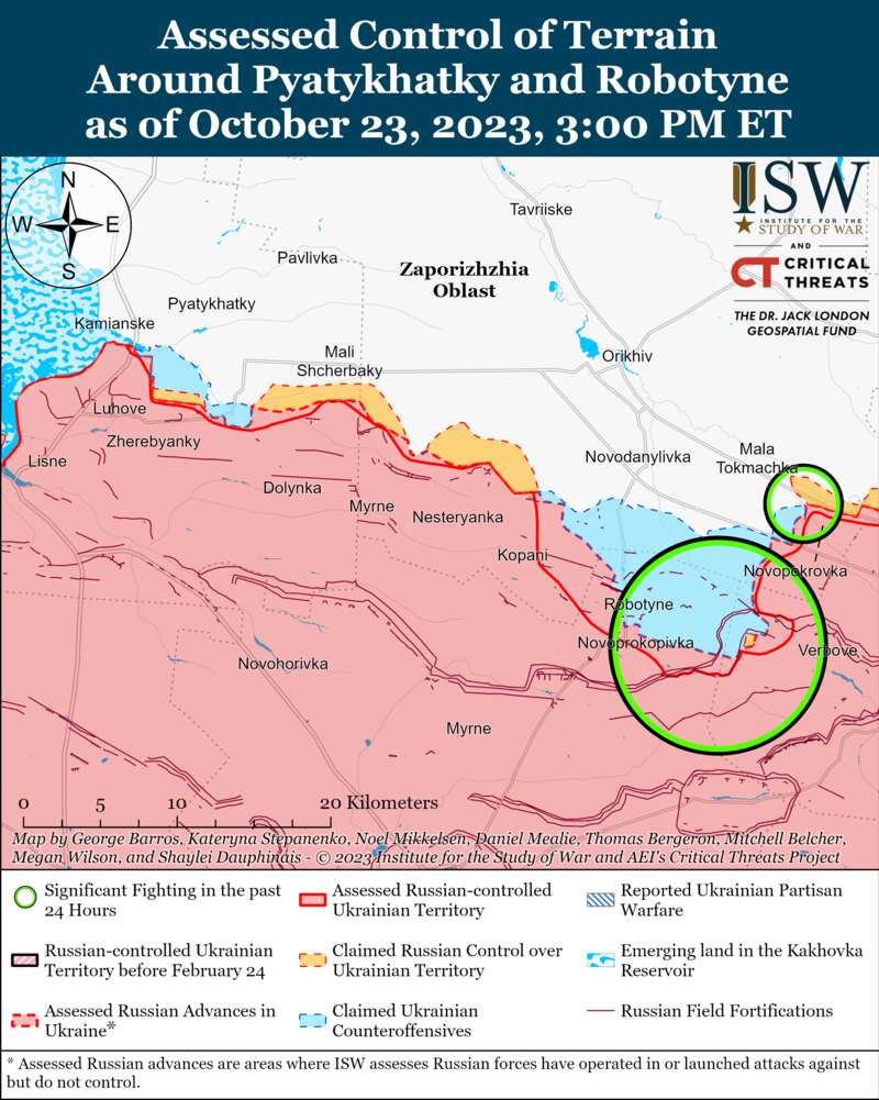ВСУ надеются прорвать линию в направлении Олешек: карты ISW