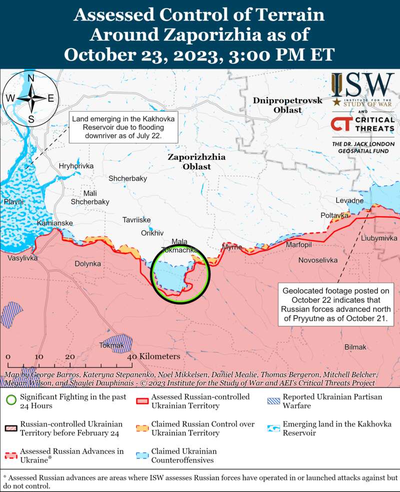 ВСУ надеются прорвать линию в направлении Олешек: карты ISW
