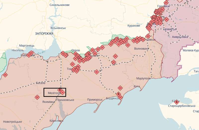 В окупованому Мелітополі зранку чули вибух dqxikeidqxitzant