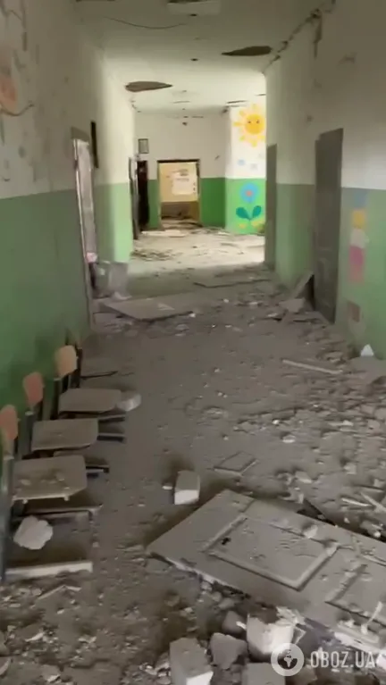 Бомба ВС РФ разрушила школу
