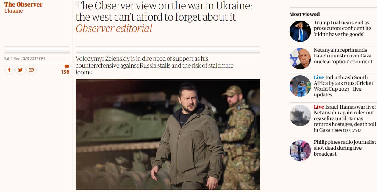 Редакция одной из давнейших газет Британии: Запад не может позволить себе ’’ забыть’’ об Украине | Европейская правда dqxikeidqxidqrant