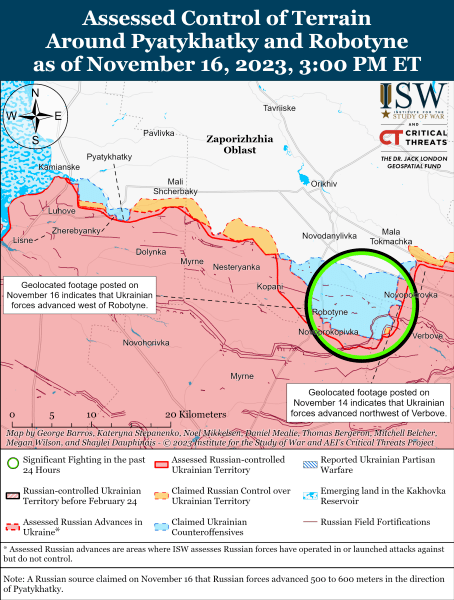 Запорожское направление, карта боевых действий dqxikeidqxidqrant