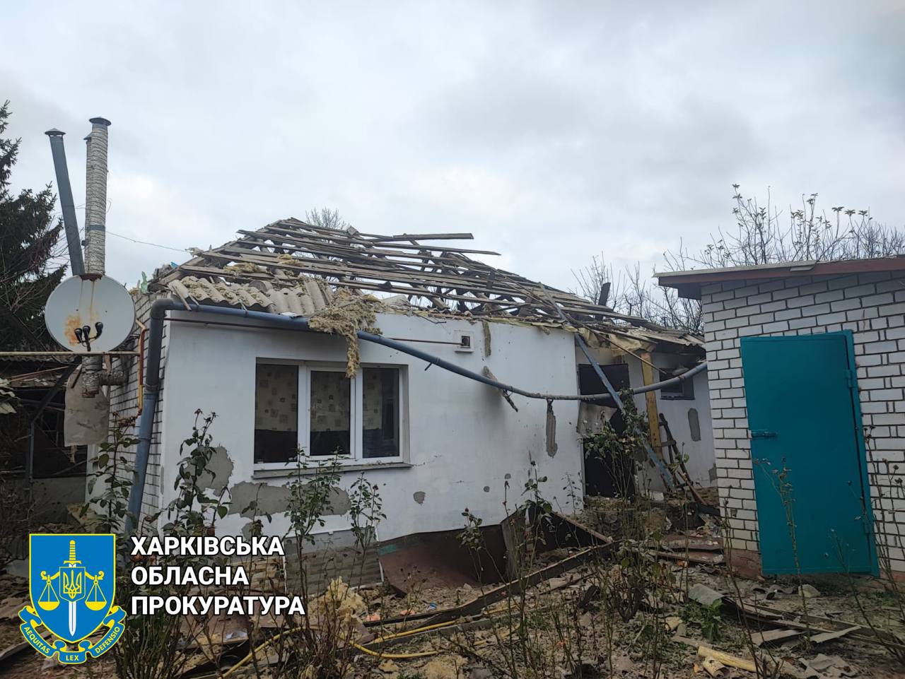 Россияне обстреляли Казачью Лопань на Харьковщине: повреждены дома 01 dqxikeidqxidqeant