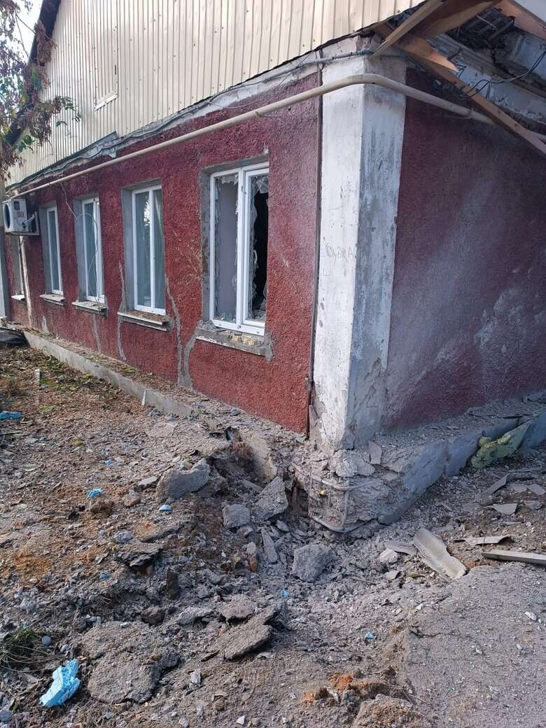 Наслідки ворожого обстрілу Херсона 07