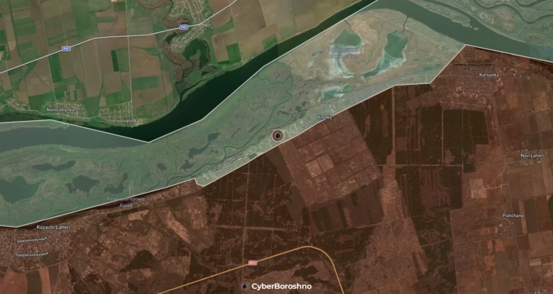 Кринки, Херсонська область, війна РФ проти України, російське вторгнення, ЗС РФ, бойові дії, дрон