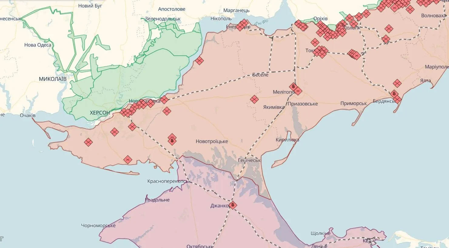 В Акимовке в Запорожье оккупанты запаниковали из-за обстрела