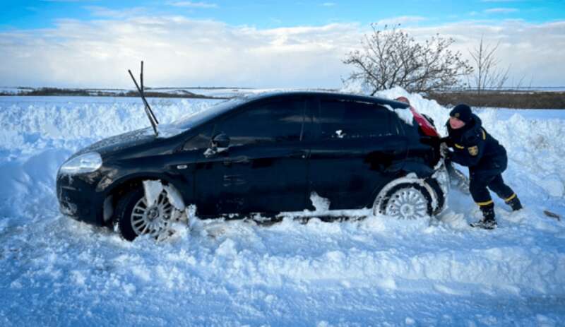 Украина, циклон, ликвидация последствий