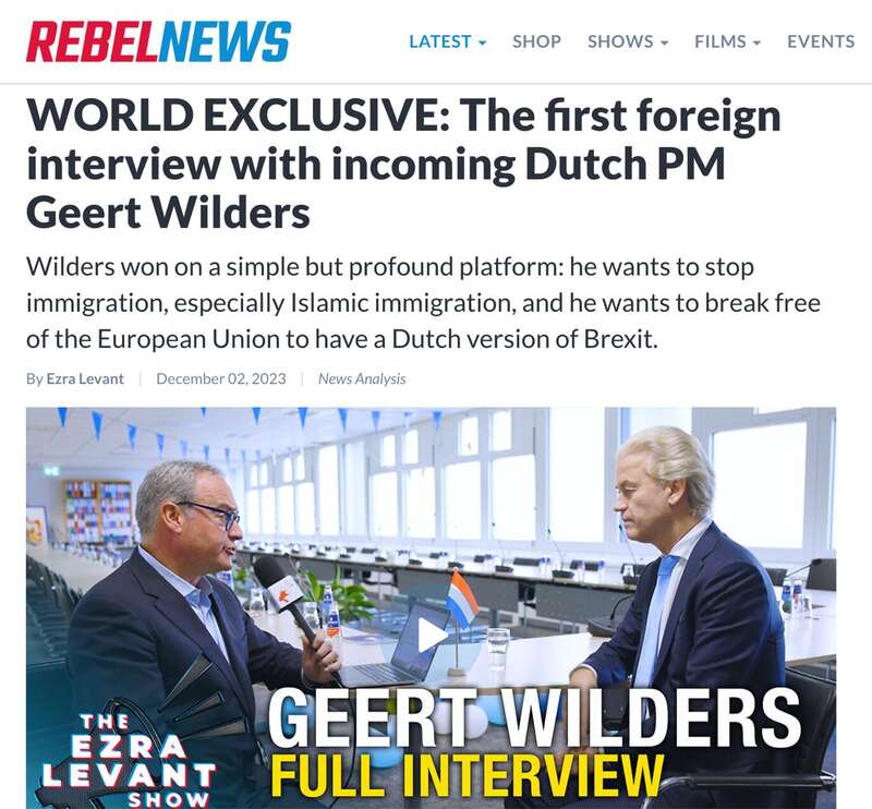 Снимок заголовка в Rebel News dqxikeidqxidqrant