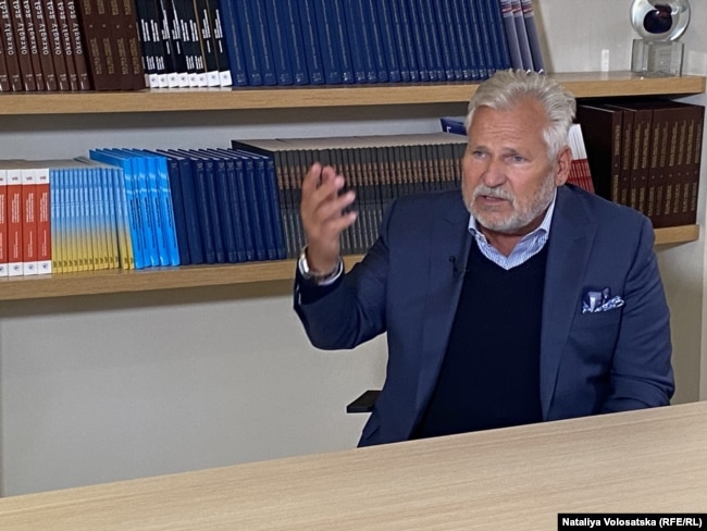 Александр Квасьневский, президент Польши 1995-2005 гг. Польша, Варшава, 28 ноября 2023 года