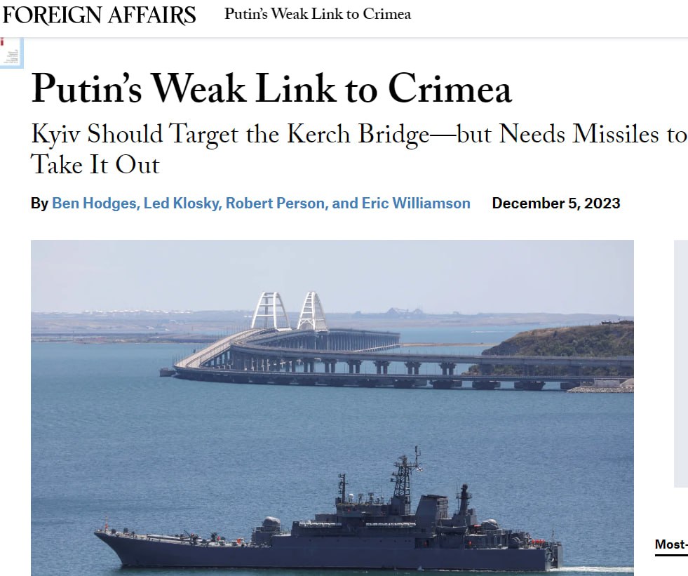 Знімок заголовка статті на foreignaffairs.com dqxikeidqxidqeant