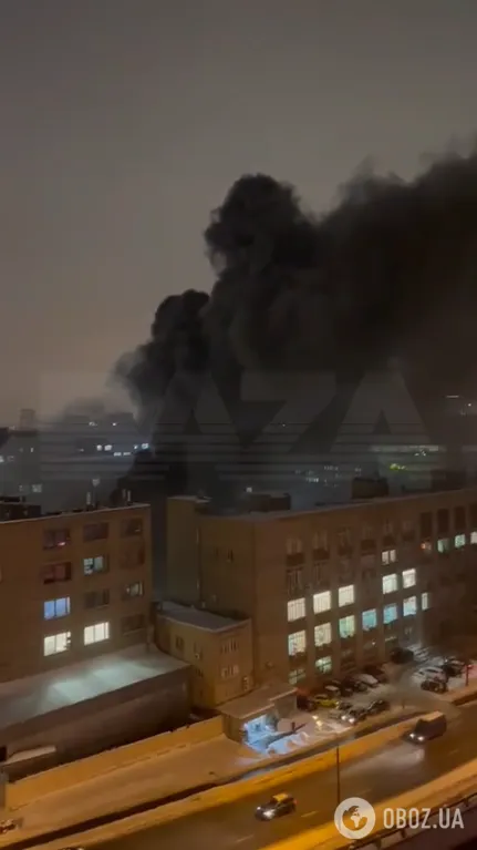 Пожежа у столиці Росії