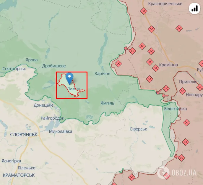 Лиман Донецкой области.