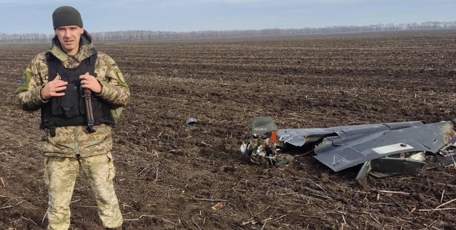 український військовий, ЗСУ, Shahed-136, ДШК dqxikeidqxidqeant