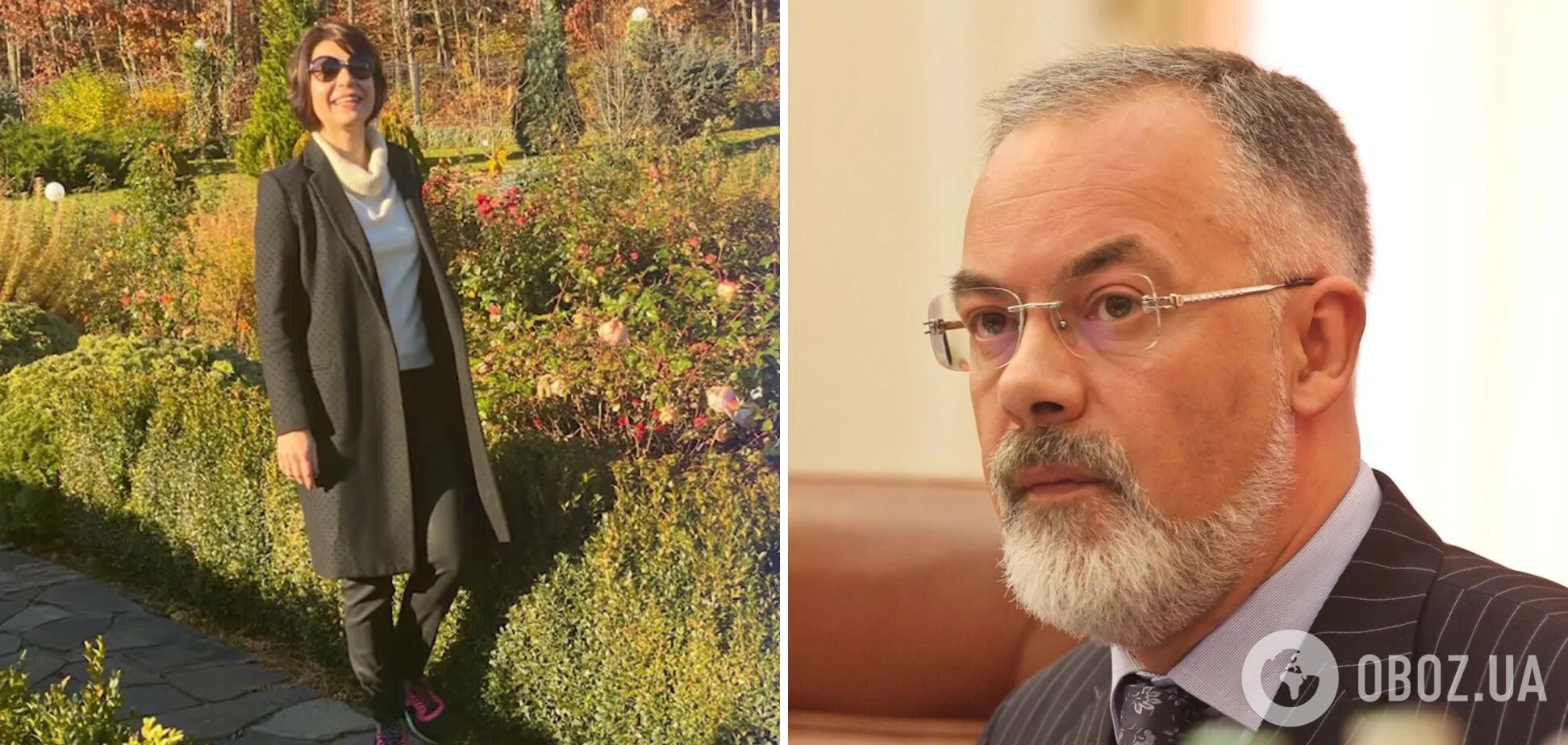 Ольга Кравченко та Дмитро Табачник