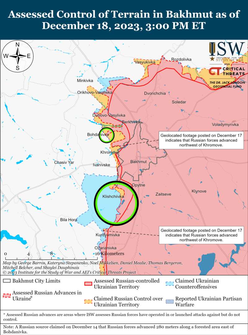 ЗСУ атакували у західній частині Запорізької області: карти ISW