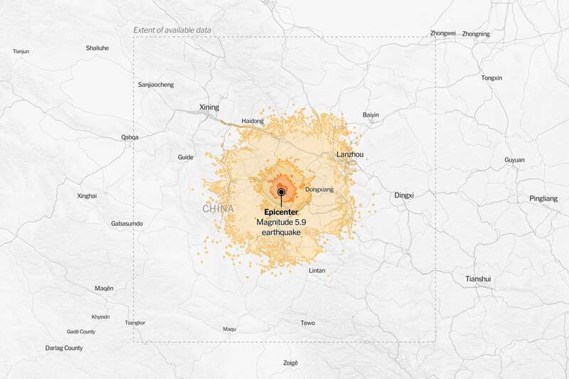 У Китаї стався потужний землетрус: понад 100 людей загинули, є значні руйнування. Відео dqxikeidqxidqeant