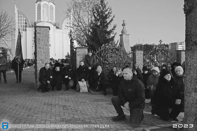 Без отца осталась пятилетняя дочь: на Тернопольщине простились с воином, погибшим в боях под Бахмутом. Фото