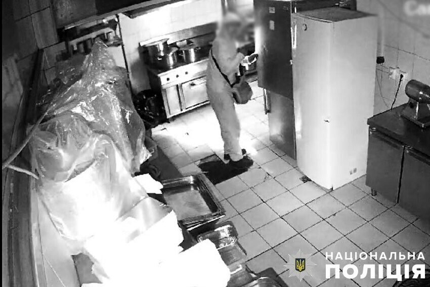 У Києві гаряче затримали рецидивіста, який намагався обікрасти ресторан. Фото dqxikeidqxidqeant