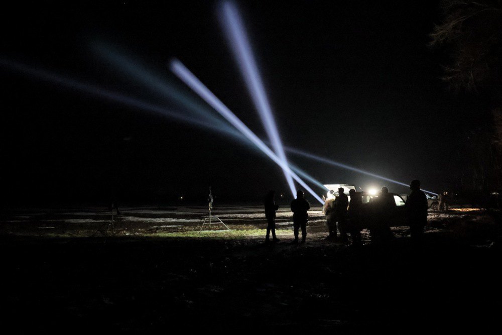 Військовослужбовці 241-ї бригади тероборони полюють на «шахеди» в Київській області. dqxikeidqxidqrant