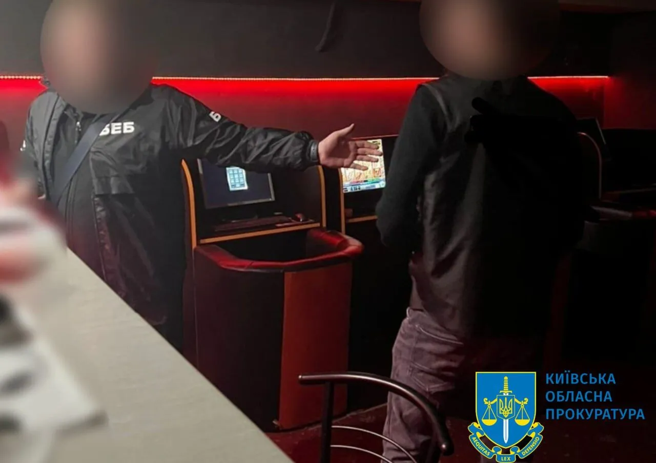 На Київщині громадянин РФ організував роботу підпільного казино. Фото