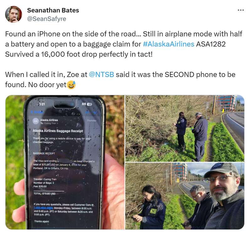 Жодної подряпини на екрані! iPhone випав з літака з висоти в 5 км і залишився цілим: історія розбурхала інтернет. Фото