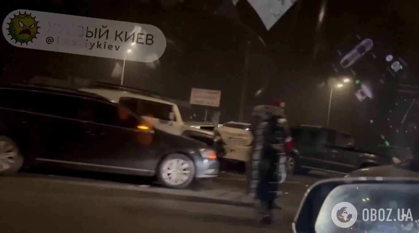 Аварія у столиці 10 січня